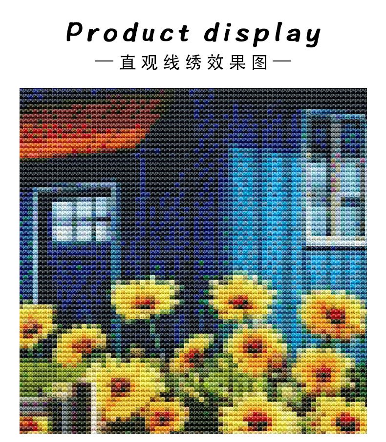 GF3107 Lorraine Manor cross-stitch detail 3