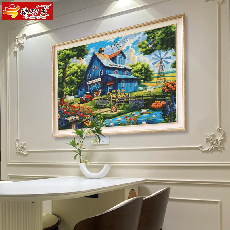GF3107 Lorraine Manor Cross-Stitch Kit - 图片 4