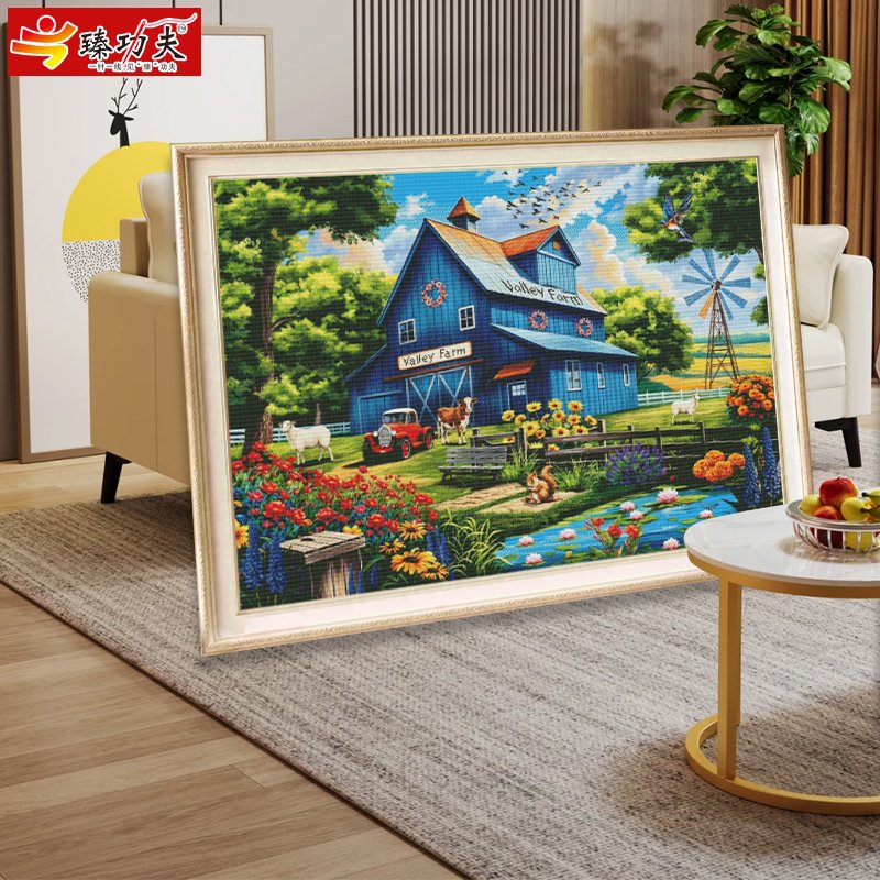 GF3107 Lorraine Manor Cross-Stitch Kit - 图片 7