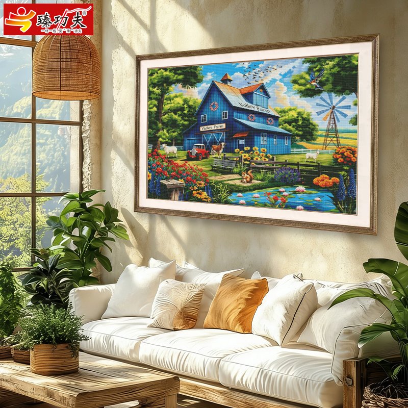 GF3107 Lorraine Manor Cross-Stitch Kit - 图片 8