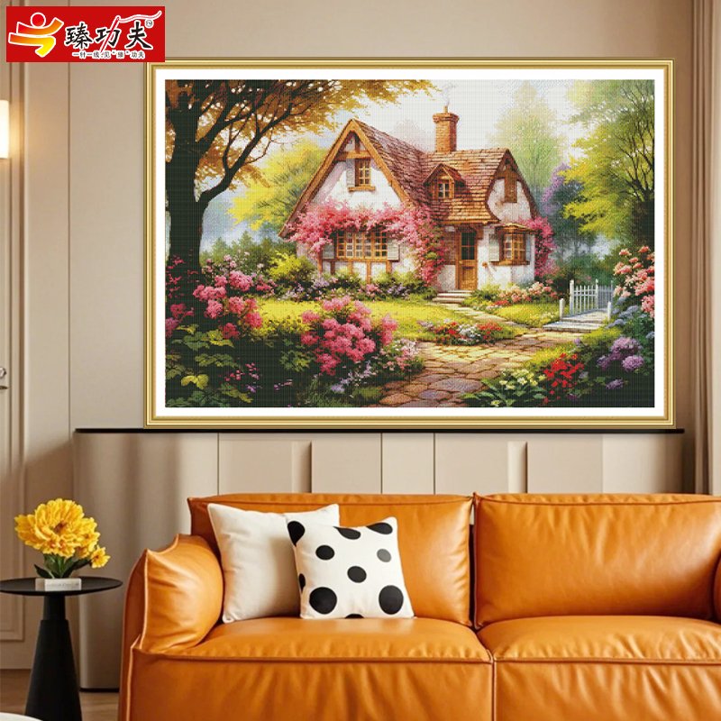 GF3123 Leisure Retreat Cross-Stitch Kit - 图片 2