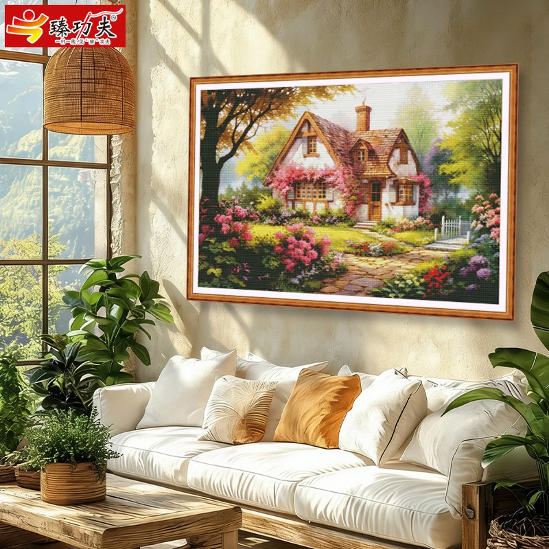 GF3123 Leisure Retreat Cross-Stitch Kit - 图片 3