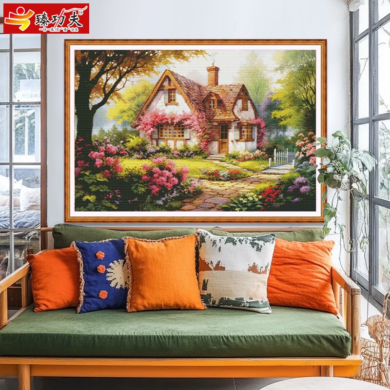 GF3123 Leisure Retreat Cross-Stitch Kit - 图片 7