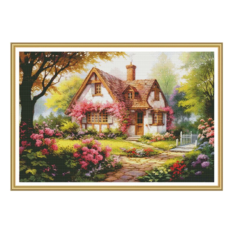 GF3123 Leisure Retreat Cross-Stitch Kit - 图片 9