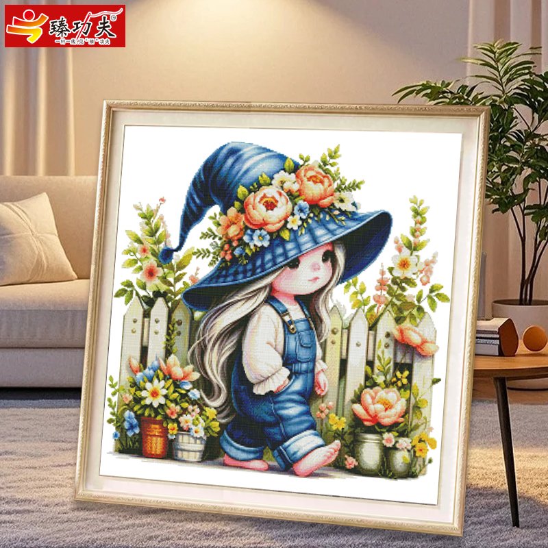 GF3126 Gardener Girl Cross-Stitch Kit - 图片 4