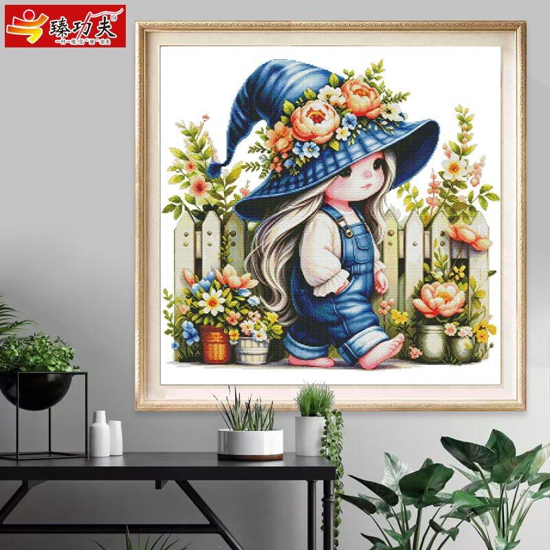 GF3126 Gardener Girl Cross-Stitch Kit - 图片 7