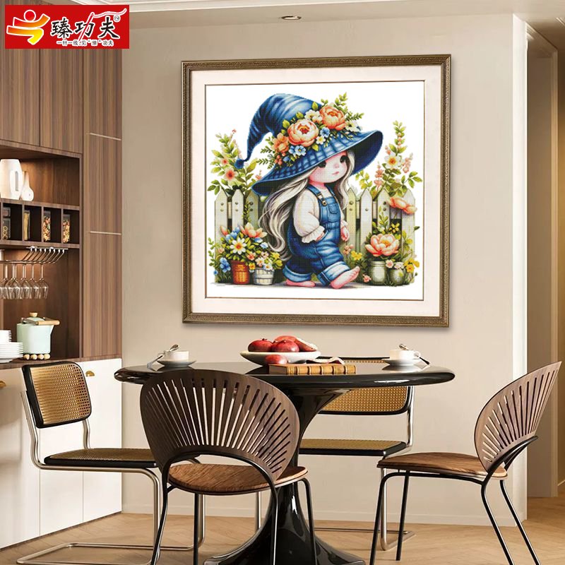GF3126 Gardener Girl Cross-Stitch Kit - 图片 8