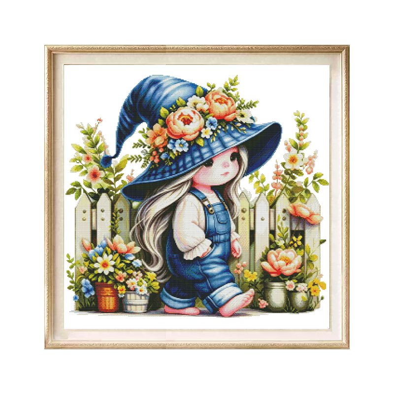 GF3126 Gardener Girl Cross-Stitch Kit - 图片 10