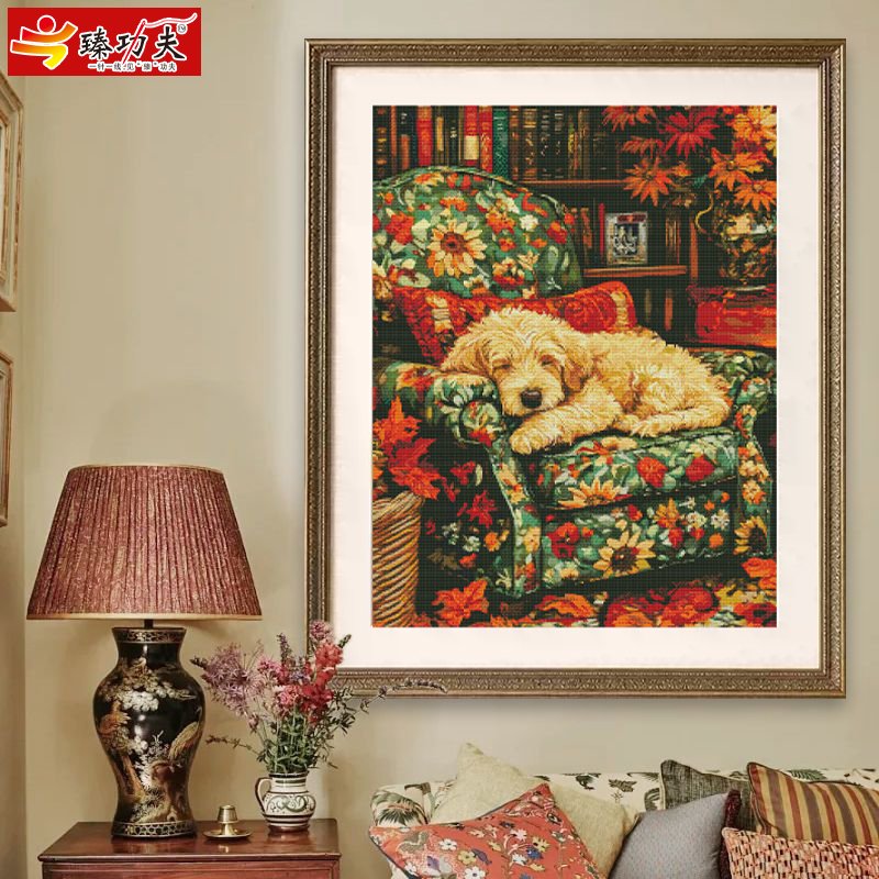 GF3130 Lazy Afternoon Cross-Stitch Kit - 图片 3