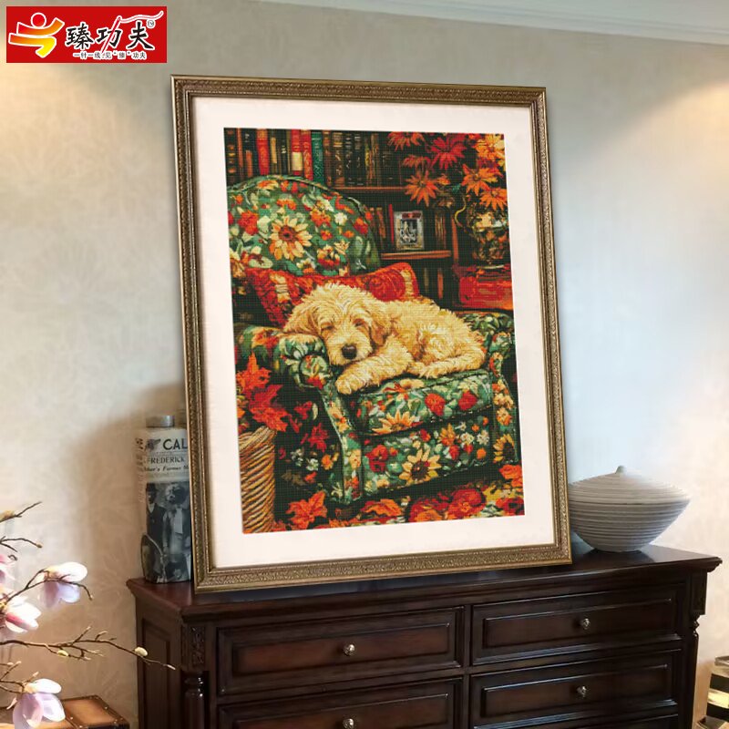 GF3130 Lazy Afternoon Cross-Stitch Kit - 图片 8