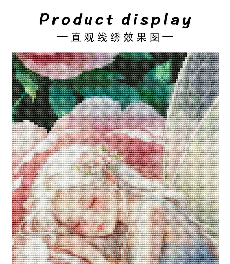 GF3131 Flower Fairy cross-stitch detail 3